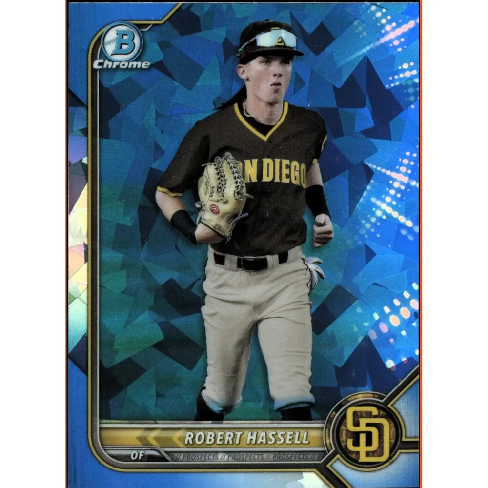 2022 Bowman Chrome Sapphire Robert Hassell #BCP-133
